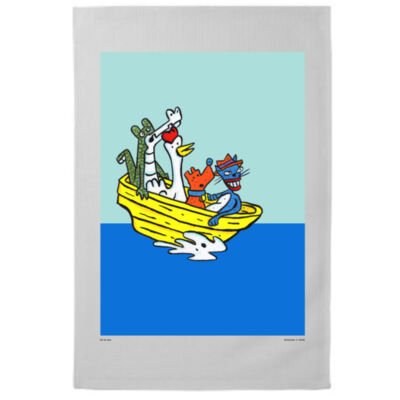 All At Sea Tea Towel Thumbnail